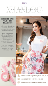 Nới size đầm thay thiết kế cùng Xuân Lộc Fashion